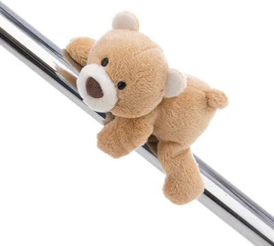 Produktbild von MagNICI Bär Finni 12cm - karamell - Kuscheltier mit Magnet - Plüschtier für Kühlschrank, Tafel, Metall & vieles mehr, tolle Geschenkidee | 62943