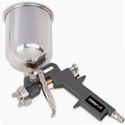 Immagine prodotto di Pistola per verniciatura Pistola per verniciatura ad aria compressa ad alta pressione Pistola a tazza a flusso 400 ml - Pistola a tazza a flusso - 400 ml
