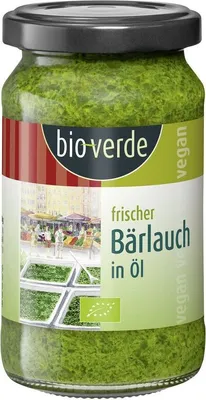 Produktbild von verde Frischer Bärlauch in Öl -- 165g
