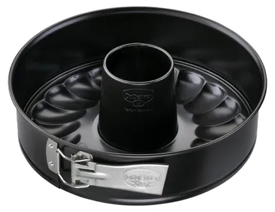Produktbild von Hochwertige Springform mit Flach- und Rohrboden Classic Ø26 cm  Perfekt für Kuchen und Torten
