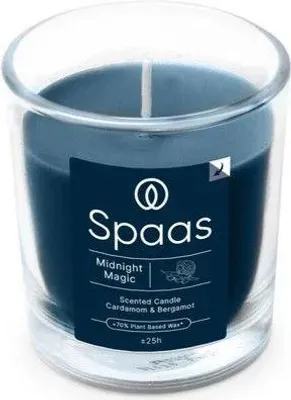 Produktbild von Duftglas 25h d7 cm Mitternachtszauber - Spaas