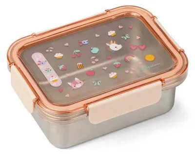 Productafbeelding van Lilliputiens lunchbox voor kinderen - vrolijke lunchbox Jeanne