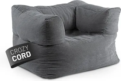 Image de LUMALAND Fauteuil modulaire de la série Cord, 96x72x70cm - Housse douce & lavable