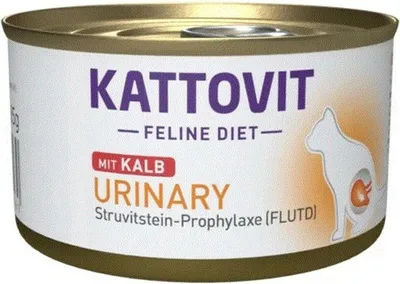 Produktbild von KATTOVIT Feline Diet Urinary Veal - nassfutter für Katzen - 85g