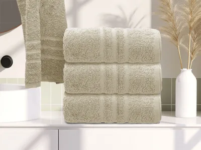 Obrázok produktu pre Uterák Classic 50 x 100 cm, krémový, 100 % bavlna