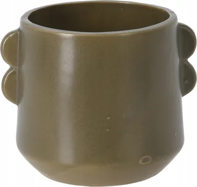 Immagine prodotto di Vaso da fiori rotondo in Vetroceramica 11,5 x 11 cm