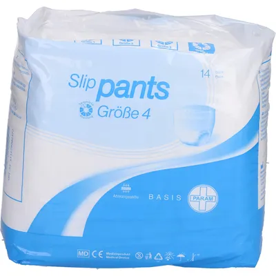 Immagine prodotto di PARAM SLIP PANTS BASIS GR 4, 14 pantaloni da pannolino