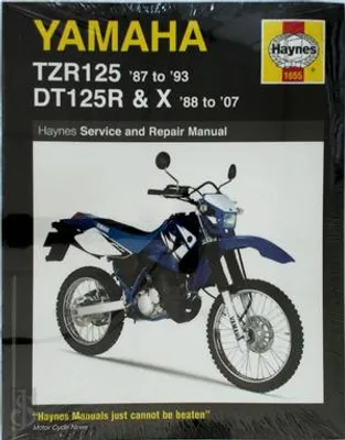 Obrázok produktu pre Yamaha TZR125 (87 - 93) & DT125R/X (88 - 07) Haynes Repair Manual