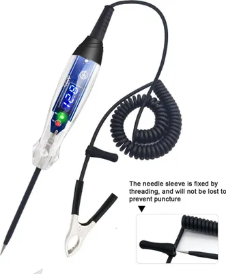Immagine prodotto di 3-60V NS836 Display digitale a LED Tester di tensione bidirezionale Tester portatile per circuiti automobilistici Strumento di manutenzione automobilistica