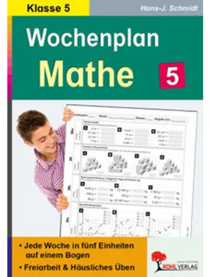 Image de Wochenplan Mathe / Klasse 5