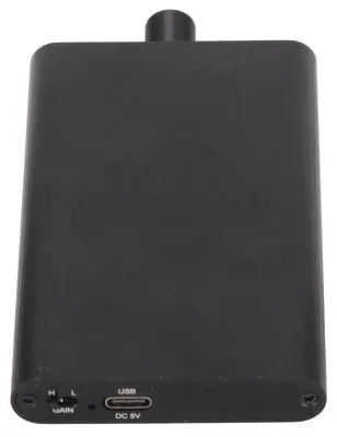 Produktbild von Tragbarer Kopfhörerverstärker - Mini HiFi Stereo - 3,5 mm AUX/Type C - Aluminium Gehäuse
