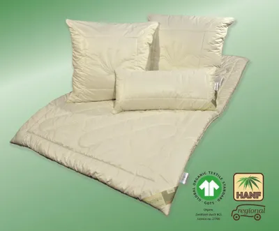 Produktbild von Garanta BIO-Hanf Duo-Warm-Steppbett (GOTS) Stärke Duo-Warm Größe 155x220 Bezug: 100% Baumwolle / Füllung: 60% Hanf/40% Wolle