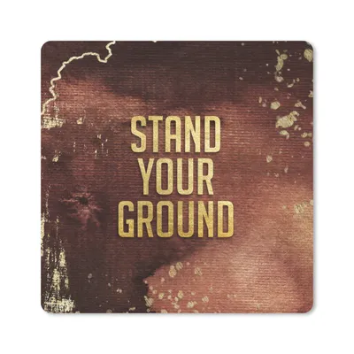 Produktbild von MuchoWow® Mauspad Mousepad Selbstvertrauen - Gold Rose Gold - Zitate 20x20 cm - Mousepads - Maus Mat - Pad - Mausunterlage - Desk Mat - Bureauartikeln