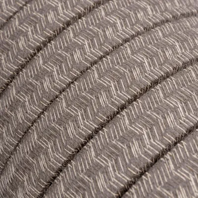 Immagine prodotto di Creative-Cables Cavo elettrico piatto per catenaria, 25 m, Lino Naturale Marrone