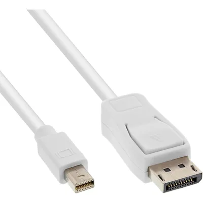 Immagine prodotto di Cavo InLine® da Mini DisplayPort a DisplayPort, bianco, 5 m