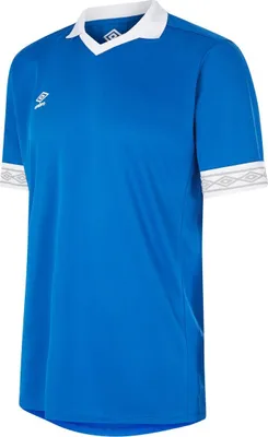 Immagine prodotto di Umbro - Maglia a manica corta "Tempest" per bambini UO259 (140) (blu reale/bianco)