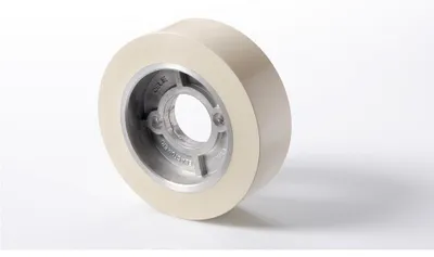 Produktbild von Vorschubrolle Gummi 110 x 20 mm weiss für Vorschubapparate