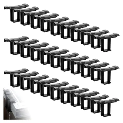 Produktbild von 30 Stück Wasserablaufclips für Solarpanels 30mm aus ABS-Material