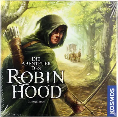 Produktbild von Die Abenteuer des Robin Hood – Brettspiel – KOSMOS – 2-4 Spieler – 10+