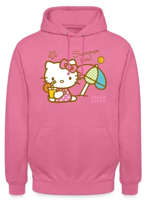 Produktbild von Spreadshirt Hello Kitty Am Strand Summer Sun Uni Hoodie, 3XL, Pink