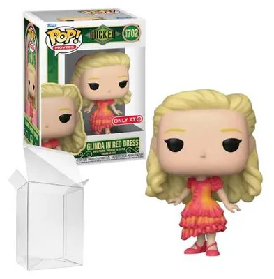 Obrázek produktu pro Funko Pop! Filmy: Wicked – Glinda v červených šatech #1702 Exkluzivně v Targetu