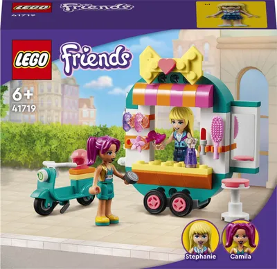 Zdjęcie produktu dla LEGO Friends Mobilny butik, Zestaw do budowania, 6 lat(a), Plastik, 94 szt., 130 g
