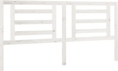 Obrázek produktu pro vidaXL Čelo postele bílé 186x4x100 cm Masivní borovicové dřevo