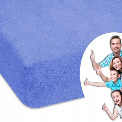 Produktbild von Designpremium Spannbettlaken Frottee 60x120 cm