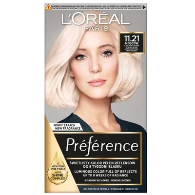 Zdjęcie produktu dla Farba Do Włosów Trwale Koloryzująca 11.21 Ultra Jasny Perłowy Blond