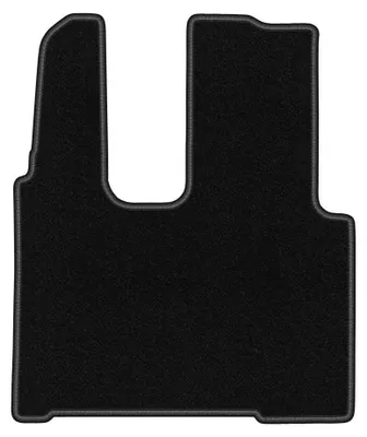 Productafbeelding van Velours bestuurdersmat voor Mercedes Actros MP4 2011-2019 – zwart, op maat – Wielganizator BASIC