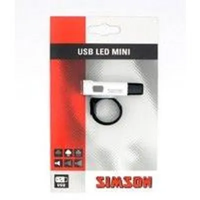 Produktbild von Simson USB wiederaufladbare Frontlampe Mini