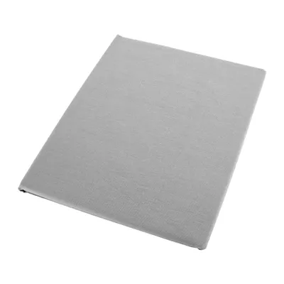 Produktbild von Spannbettlaken aus Baumwolle, 220 x 200 cm, Grau