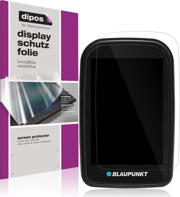Produktbild von 2x Schutzfolie für Blaupunkt Motopilot 35 klar Displayschutzfolie Folie Display Schutz dipos
