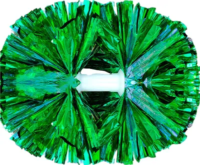 Produktbild von Doppelköpfige Metallic-Pompons, Cheerleading-Blumenball mit Griff, Teamsport-Spirit-Party, Kinder, Erwachsene, Cheer-Pompons
