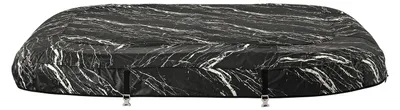 Produktbild von Bestway® Ersatzteil Kunstleder-Abdeckung Marmor-Opt. (schwarz) für LAY-Z-SPA® Hollywood AirJet™ 180x180 cm