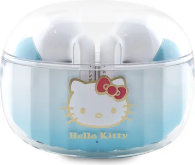 Zdjęcie produktu dla Słuchawki Hello Kitty TWS Bluetooth niebieski