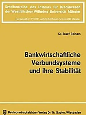 Obrázok produktu pre Bankwirtschaftliche Verbundsysteme und ihre Stabilität