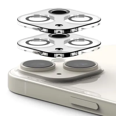 Obrázok produktu pre Ringke Ochranné sklo na kameru (2 kusy) - iPhone 15 / 15 Plus - Priehľadné