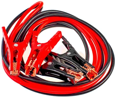 Imagen del producto de Cables de arranque SCHMITH, 3 metros. Cables de puente, cables de arranque, sección 16mm². Para camiones, turismos y vehículos