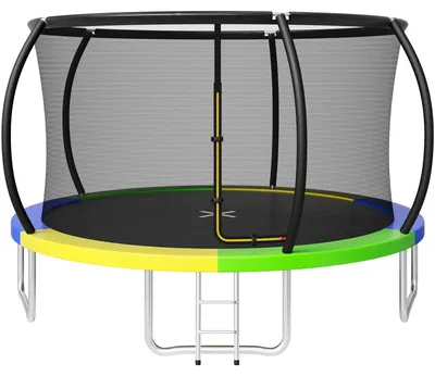 Productafbeelding van JUMMICO Trampoline voor buiten, diameter 183/220/290/360 cm, complete set met veiligheidsnet
