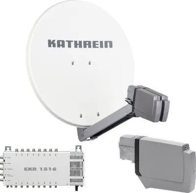 Produktbild von Kathrein CAS 80 Sat-Antenne weiß (we) - 16 Teilnehmer