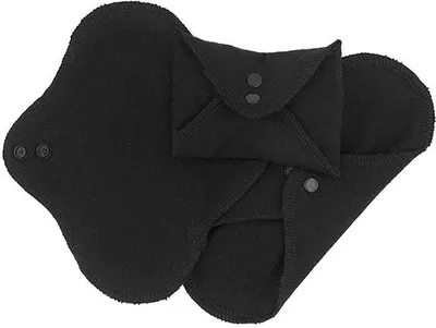 Immagine prodotto di Imse Wing Pads Set di 3 fodere per mutandine in BW organico nero