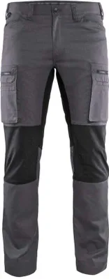 Produktbild von Service Arbeitshose Stretch "1459 " - Blakläder Mittelgrau/Schwarz D116