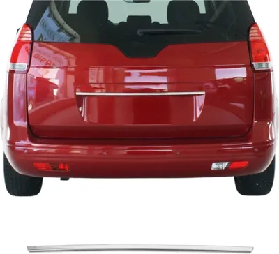 Image de Garniture de Hayon Coffre pour Peugeot 5008 2009-2016 acier inox
