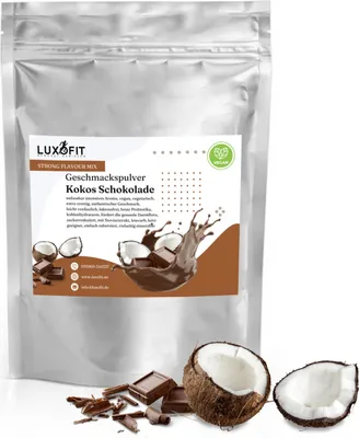 Image de Poudre au goût de coco et de chocolat Mix Flavour pauvre en calories 300 g