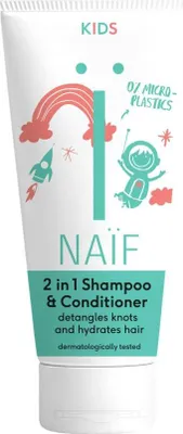 Immagine prodotto di Naïf Gel Naïf Baby & Kids 2 in 1 Shampoo e Balsamo