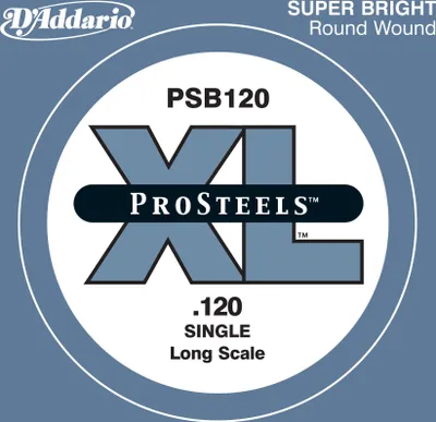 Obrázek produktu pro D'Addario PSB120, Kytara, Ocel, Basový, 1 kusů
