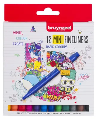 Immagine prodotto di Bruynzeel Bruynzeel 12 mini fineliner 60241512