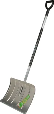 Produktbild von Alu-Schneeschieber 50 cm Stahlkante+Alustiel