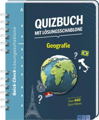 Image de Quizbuch mit Lösungsschablone Geografie